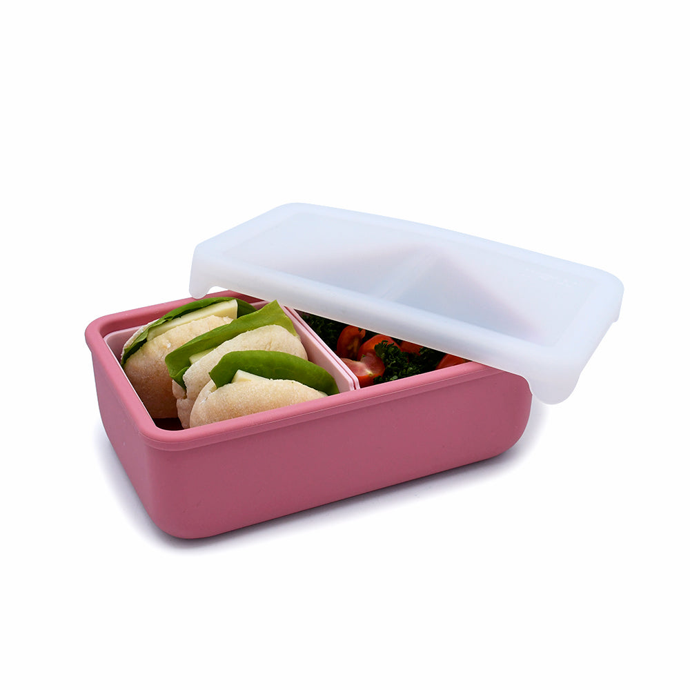 Melii Silicone Bento - Berry/Blush
