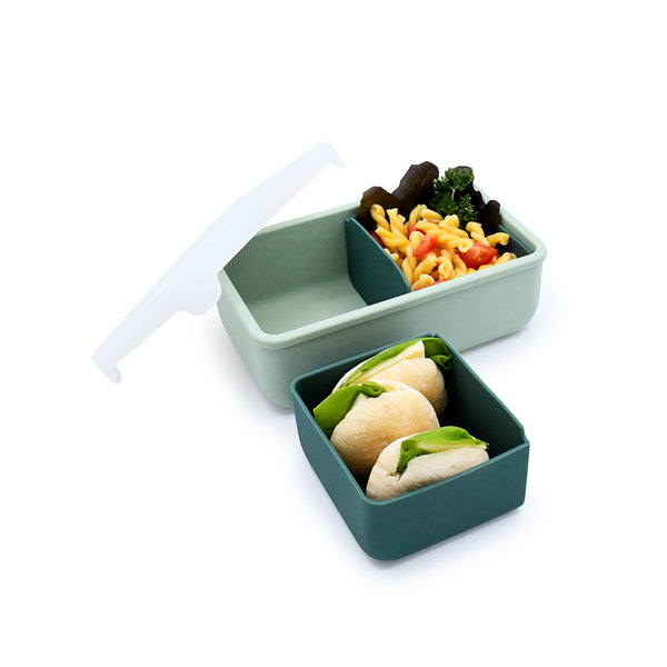 Melii Silicone Bento - Sage/Fern