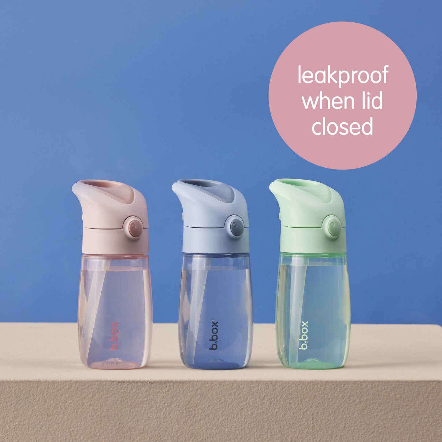 b.box 380mL Drink Bottle Jnr. - Blush Crush