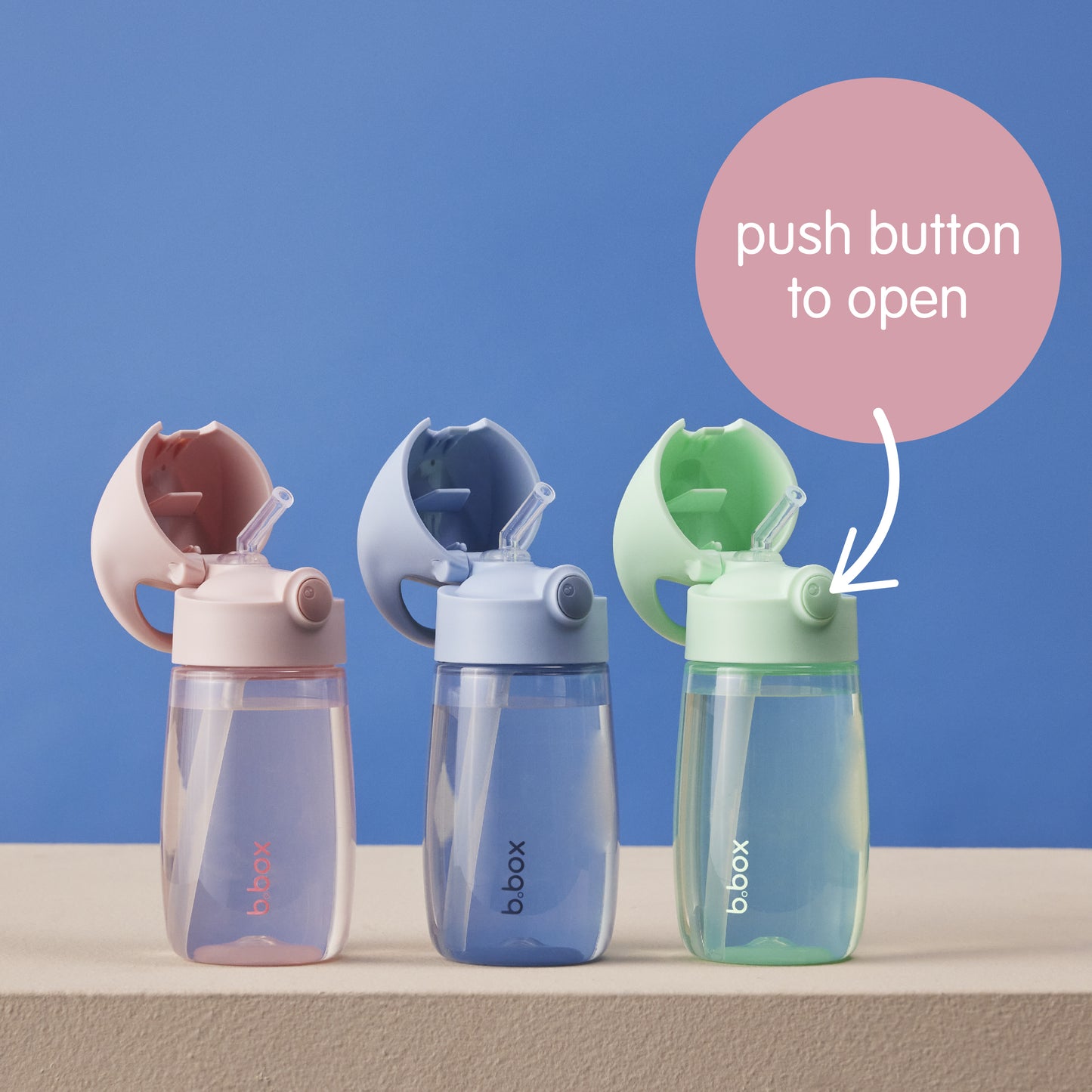 b.box 380mL Drink Bottle Jnr. - Blush Crush