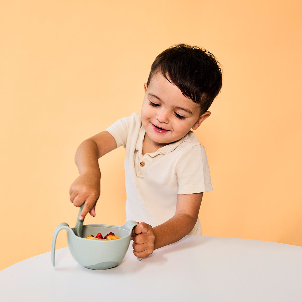 b.box Toddler Cutlery Set - Sage