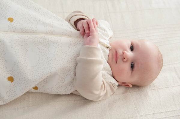 Organic Baby Sleeping Bag TOG 0.5 - Cloud