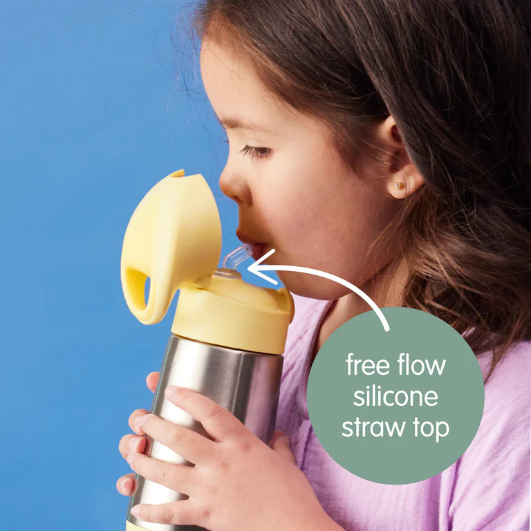 b.box Insulated Straw Bottle 350ml – Latte