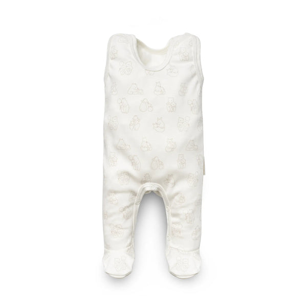 Organic Sleeveless Bodysuit - Full print