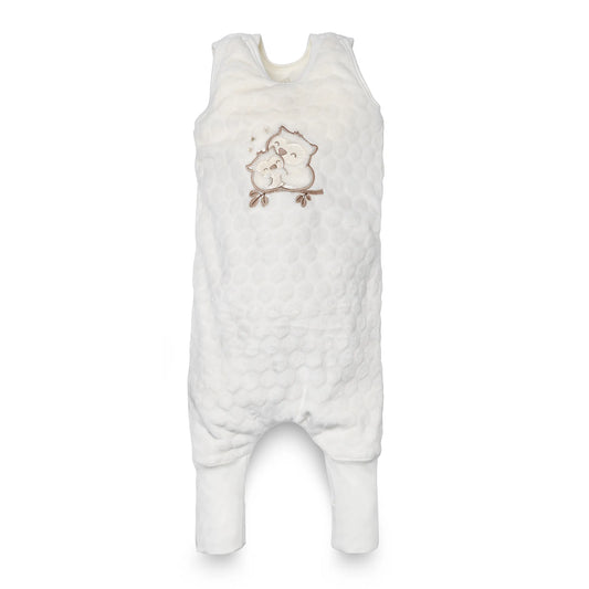 Organic Toddler Sleeping Bag with legs TOG 2 - Popcorn Owl