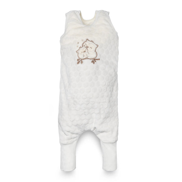 Organic Toddler Sleeping Bag with legs TOG 2 - Popcorn Owl