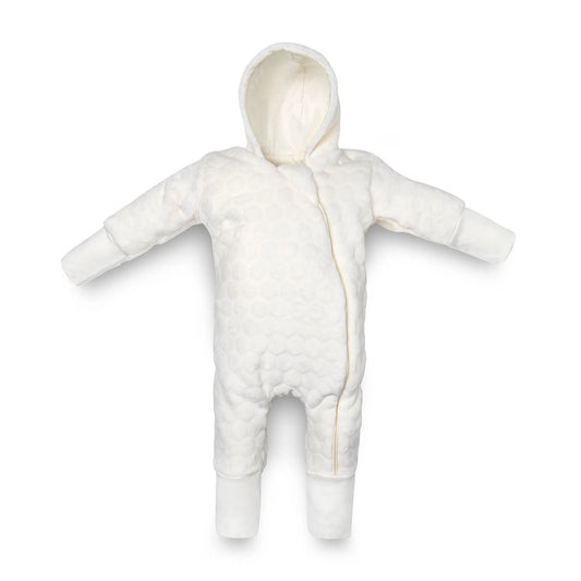 Organic Baby Overalls Suit TOG 2 - Ecru