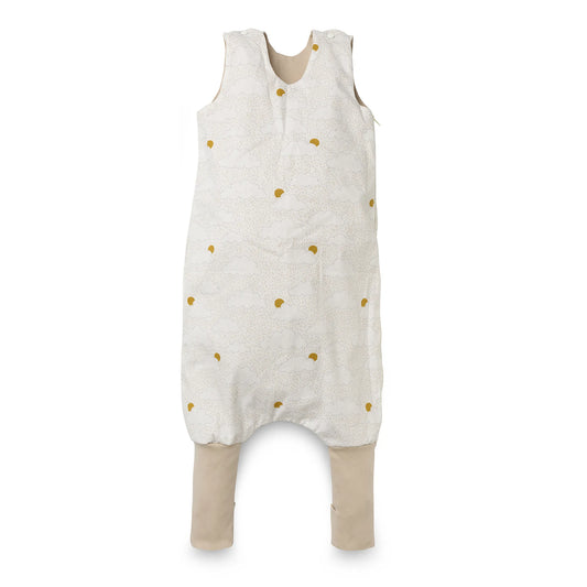 Organic Toddler Sleeping Bag with legs TOG 0.5 - Cloud