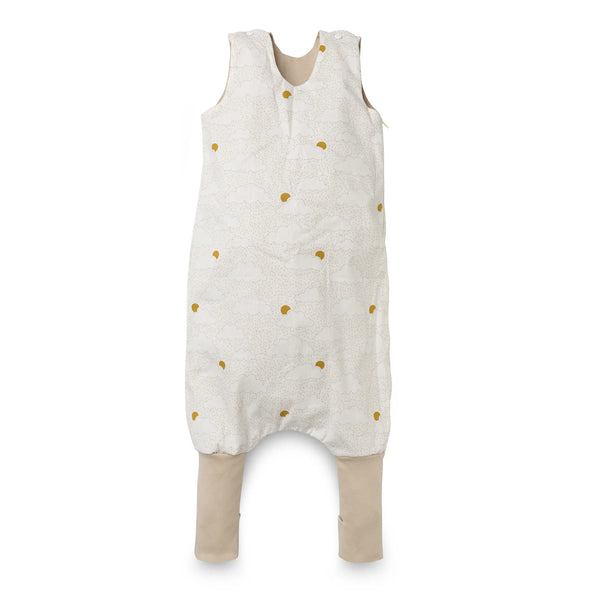 Organic Toddler Sleeping Bag with legs TOG 0.5 - Cloud