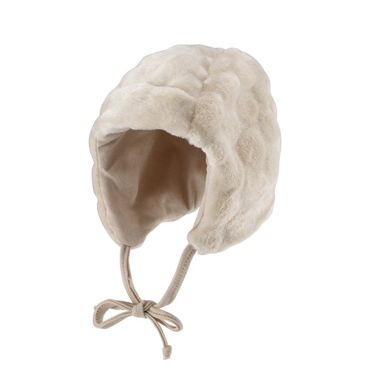 Organic Baby Beanie - Hazelnut