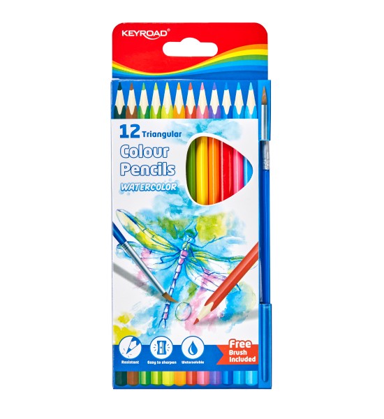 Keyroad Watercolor Pencil