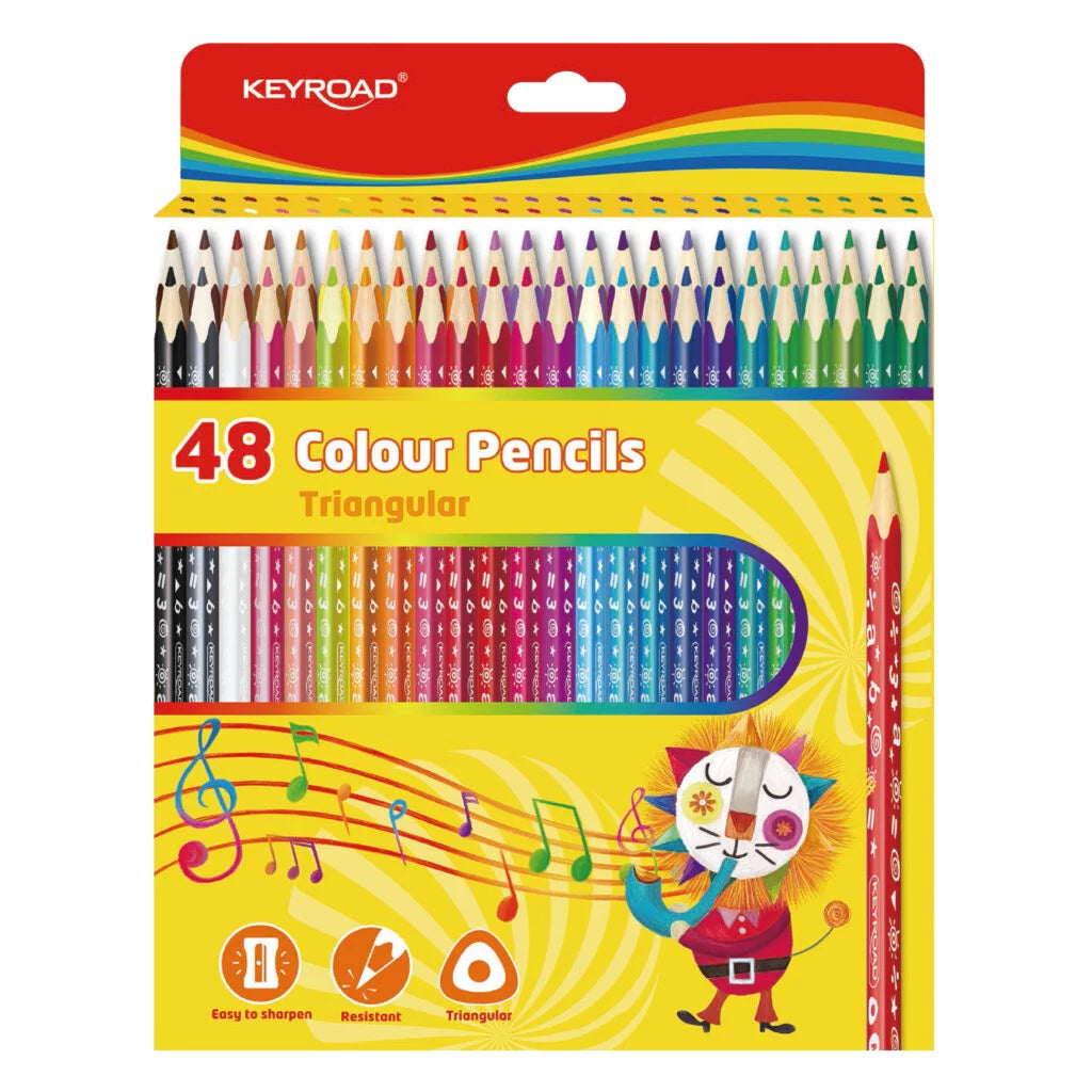 Keyroad Pencil Colour x48