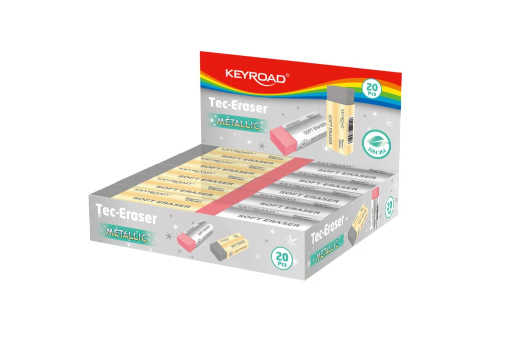 Keyroad Eraser Metallic