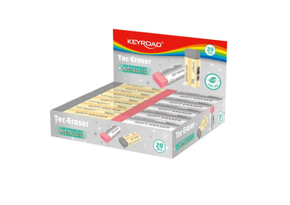 Keyroad Eraser Metallic