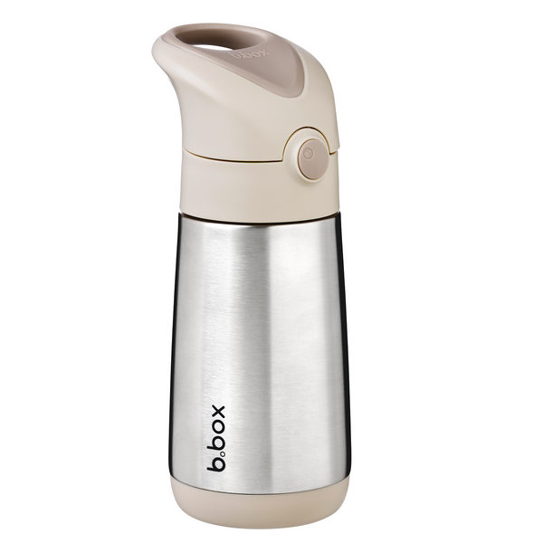 b.box Insulated Straw Bottle 350ml – Latte