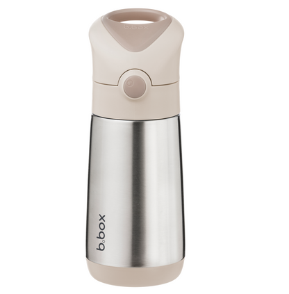 b.box Insulated Straw Bottle 350ml – Latte