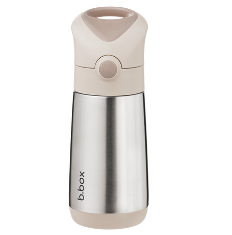 b.box Insulated Straw Bottle 350ml – Latte