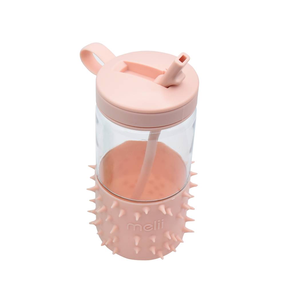 Melii Spikey Water Bottle - Pastel Pink
