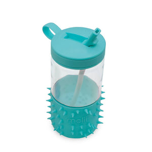 Melii Spikey Water Bottle - Aqua Blue