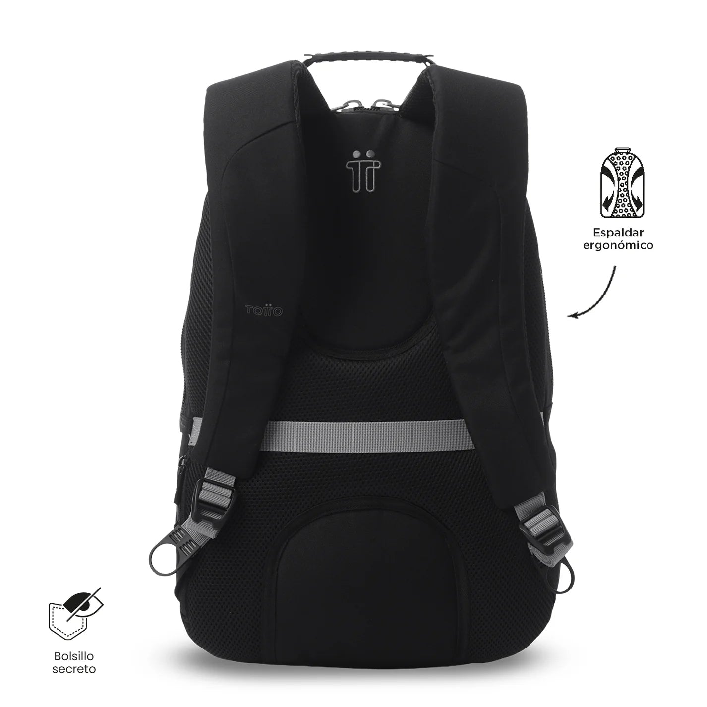 Totto Backpack KRIMMLER 3.0 - Black NGC