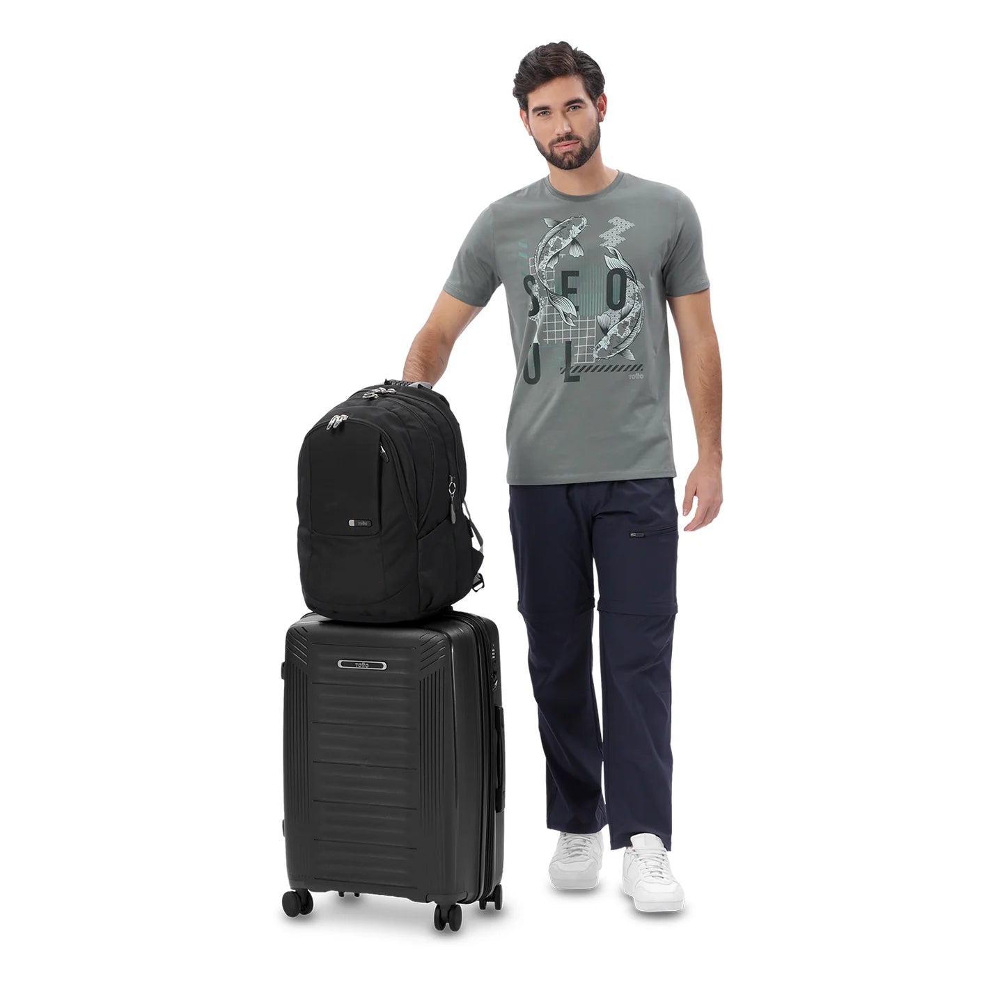 Totto Backpack KRIMMLER 3.0 - Black NGC