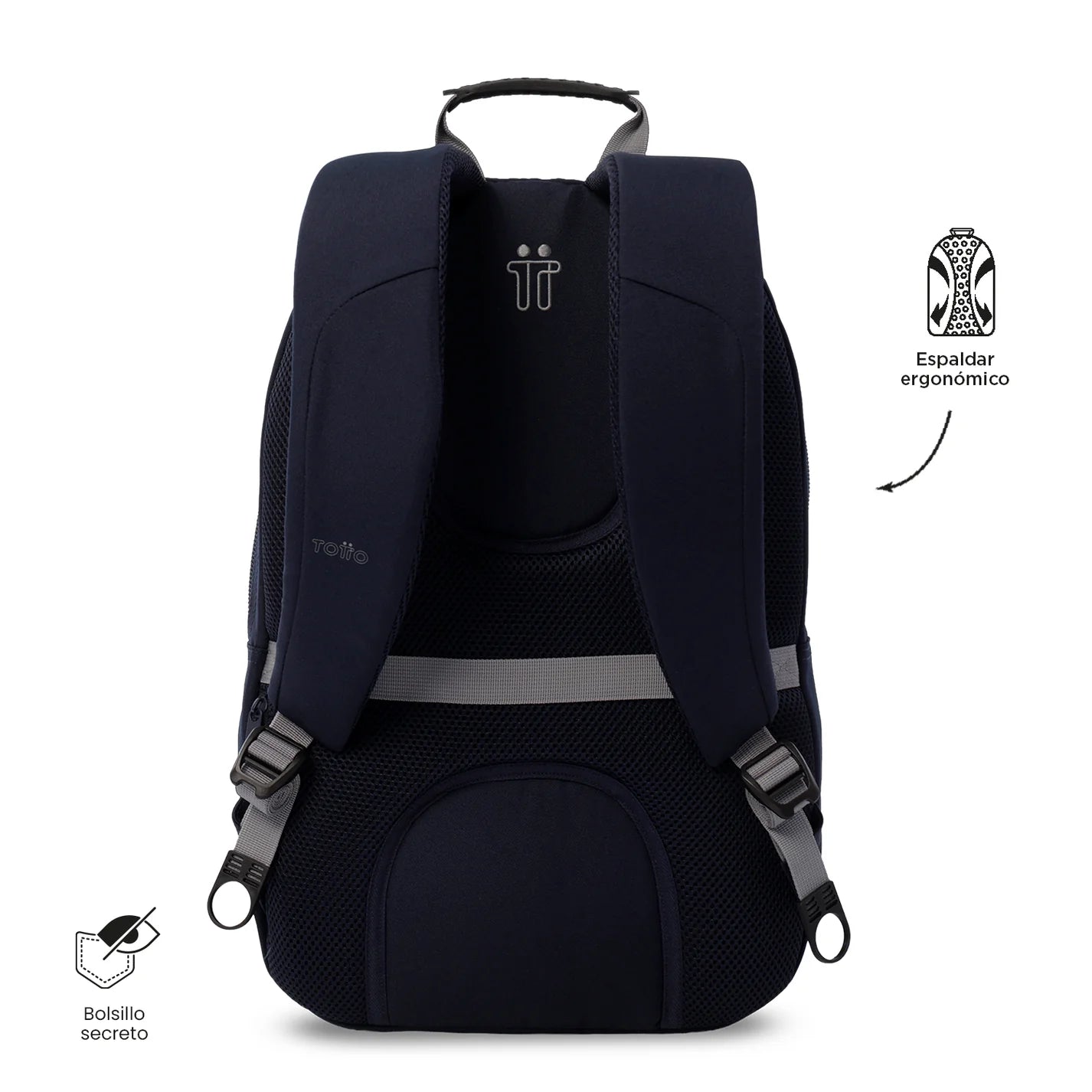 Totto Backpack KRIMMLER 3.0 - Navy Blue ZG10