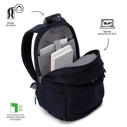 Totto Backpack KRIMMLER 3.0 - Navy Blue ZG10