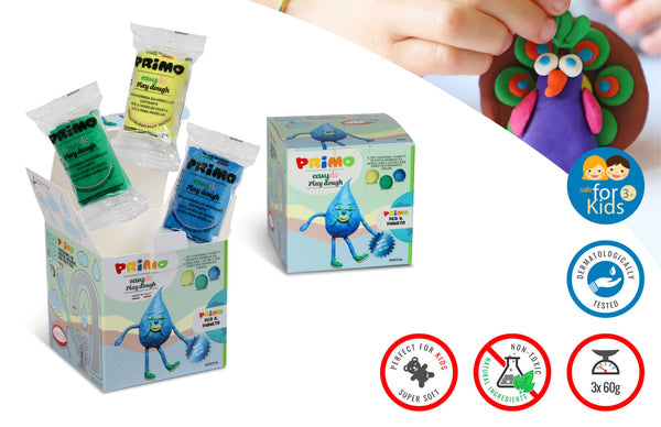 Primo Easydò play dough Cubidò - drop