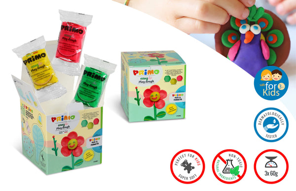 Primo Easydò play dough Cubidò - flower