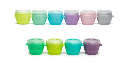 Melii Snap & Go Pods 10 Pack (4oz+2oz)