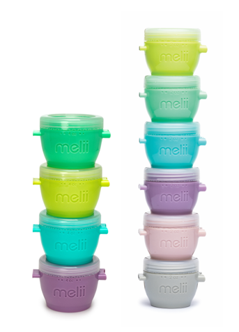 Melii Snap & Go Pods 10 Pack (4oz+2oz)