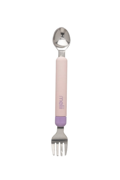 Melii Spork On the Go - Pink / Purple