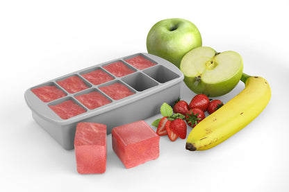 Melii Silicone Baby Food Freezer Tray with Lid