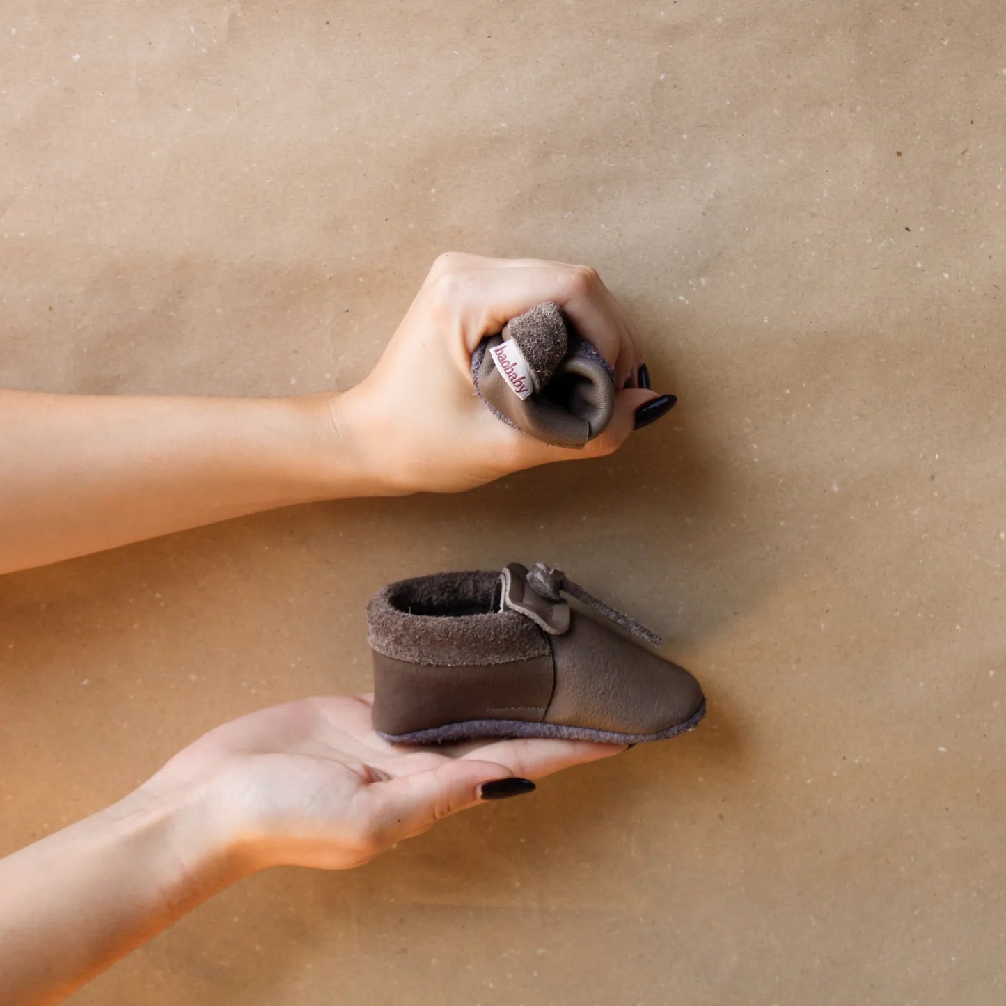 Baobaby soft sole baby shoes - Mocassins Mokki