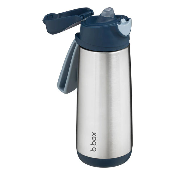 b.box Insulated Spout Bottle 500ml - Midnight