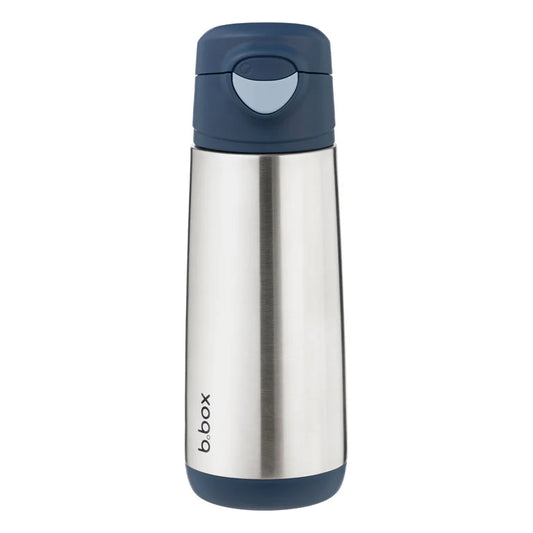 b.box Insulated Spout Bottle 500ml - Midnight