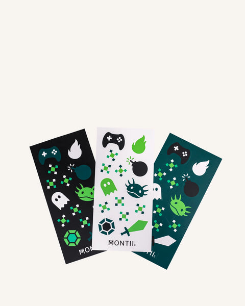 MontiiCo Waterproof Sticker Set - Game On