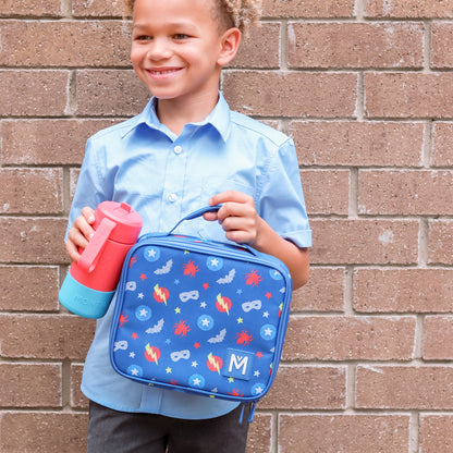 MontiiCo Medium Insulated Lunch bag - Superhero