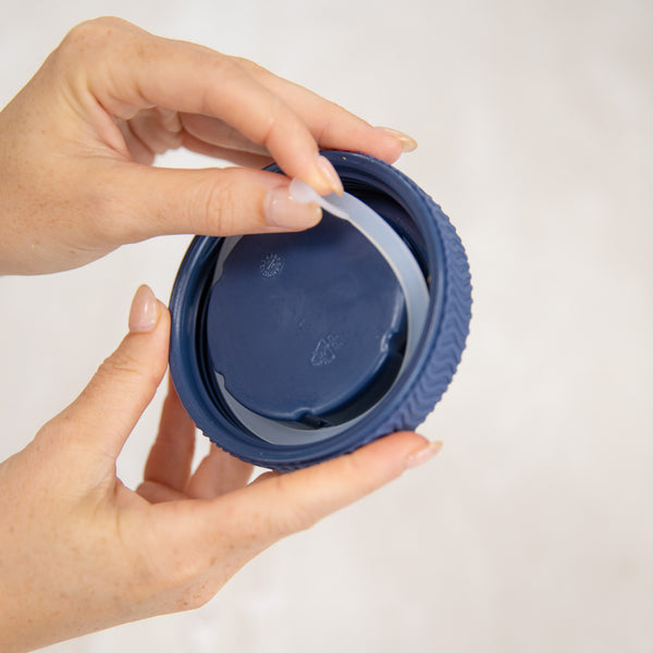 MontiiCo Insulated Mini Food Jar - Navy