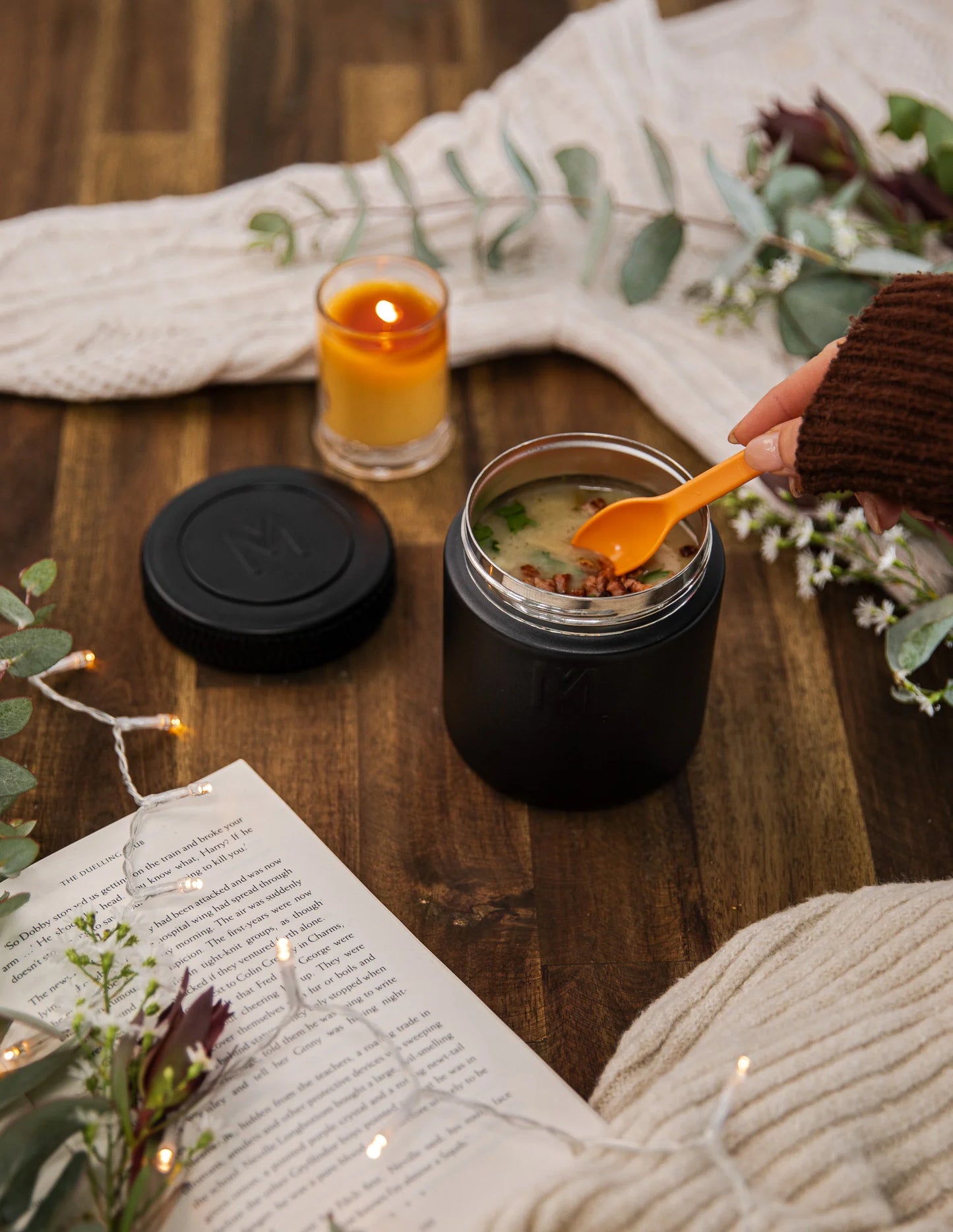 MontiiCo Insulated Food Jar - Midnight