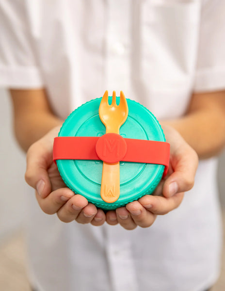 MontiiCo Cutlery Band for Food Jar - Various Colours