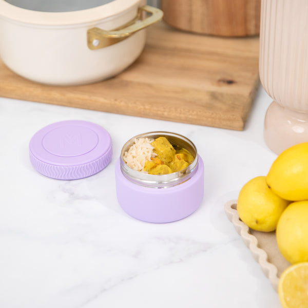 MontiiCo Insulated Mini Food Jar - Lilac