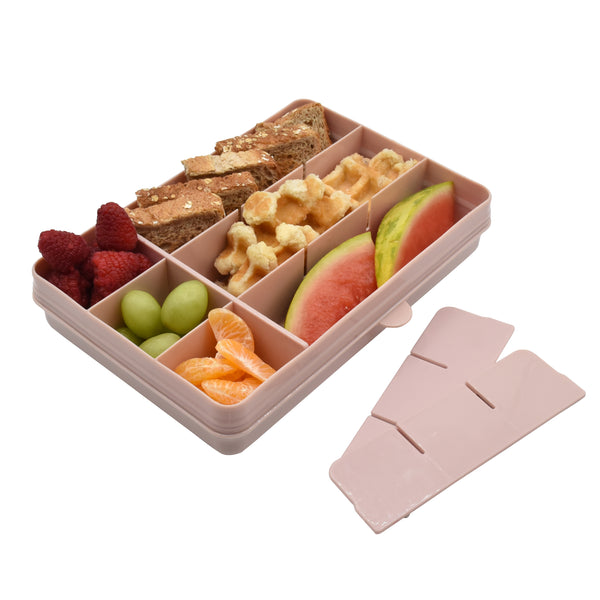 Melii Snackle Box 12 Compartment - Pink