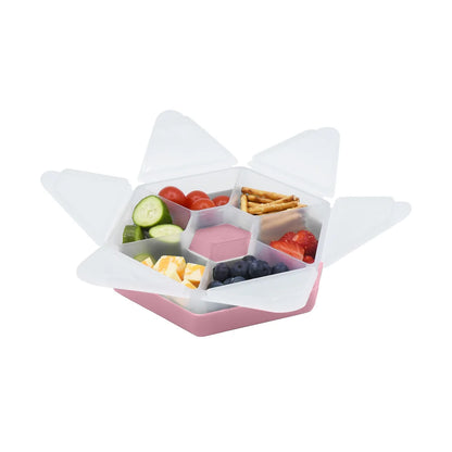 Melii Hexagonal Snackle Box - Pink