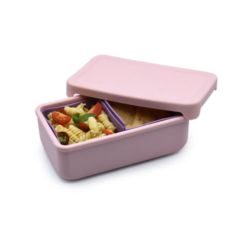 Melii Silicone Bento - Pink/Purple
