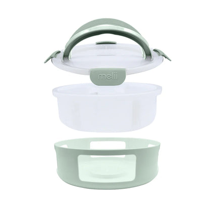 Melii Round Snackle Platter Box - Sage