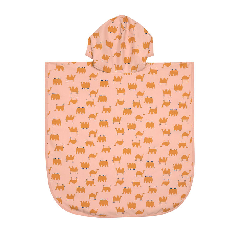 LÄSSIG Beach Poncho Camel Pink