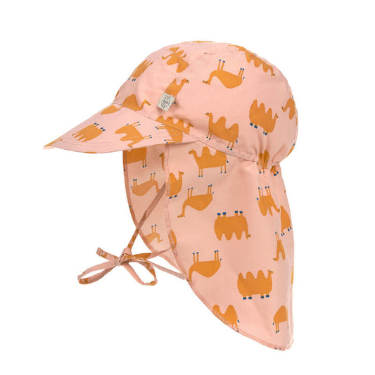 LÄSSIG Flap Hat - Camel Pink