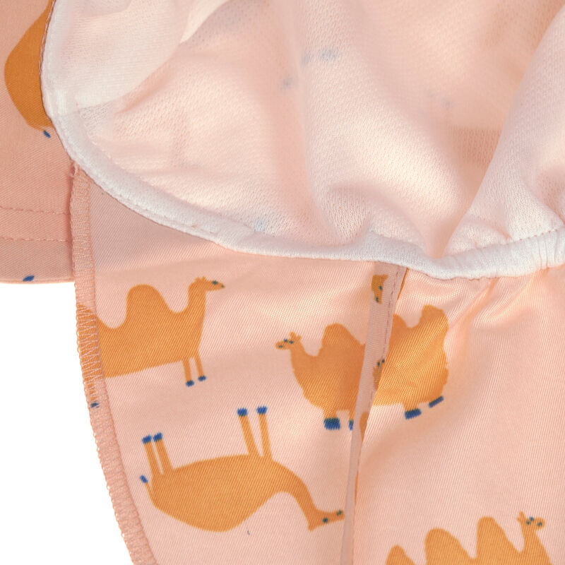 LÄSSIG Flap Hat - Camel Pink