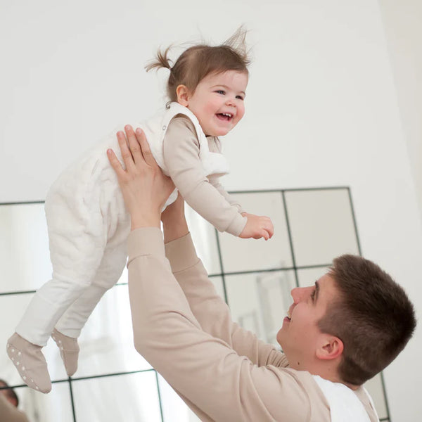 Organic Toddler Sleeping Bag with legs TOG 2 - Popcorn Squirrel